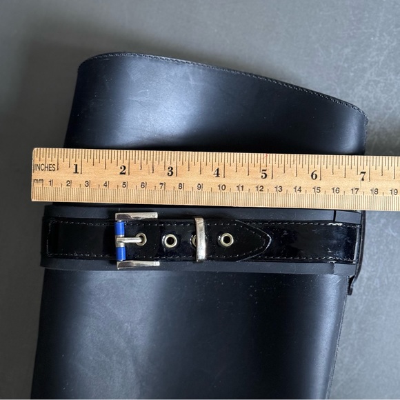 HILFIGER Tall Black Casual Waterproof Rain Boots  Women's Size 10 - Picture 6 of 6